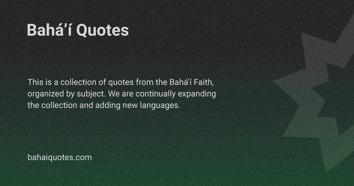 www.bahaiquotes.com